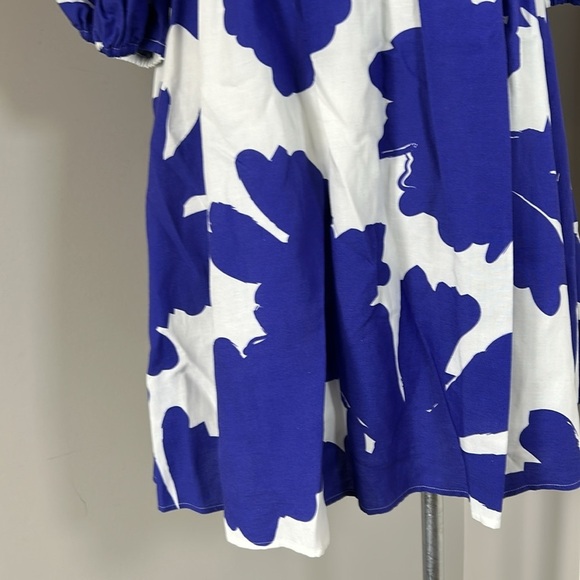 Crosby BY MOLLIE BURCH Hunter Dress Aegean Bloom Babydoll Sz S NEW - Picture 4 of 11